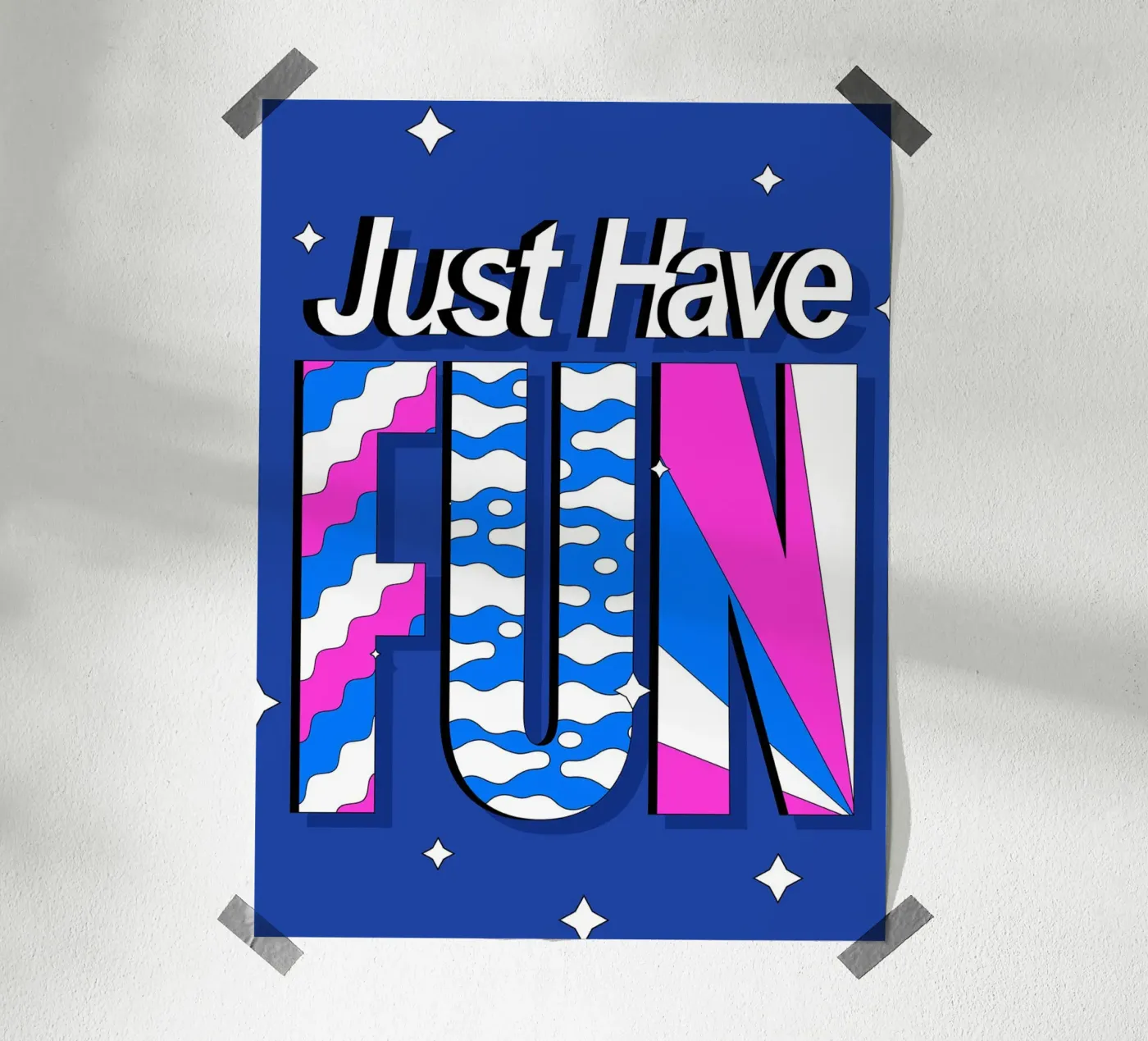 Just Have FUN poster da Mat Voyce