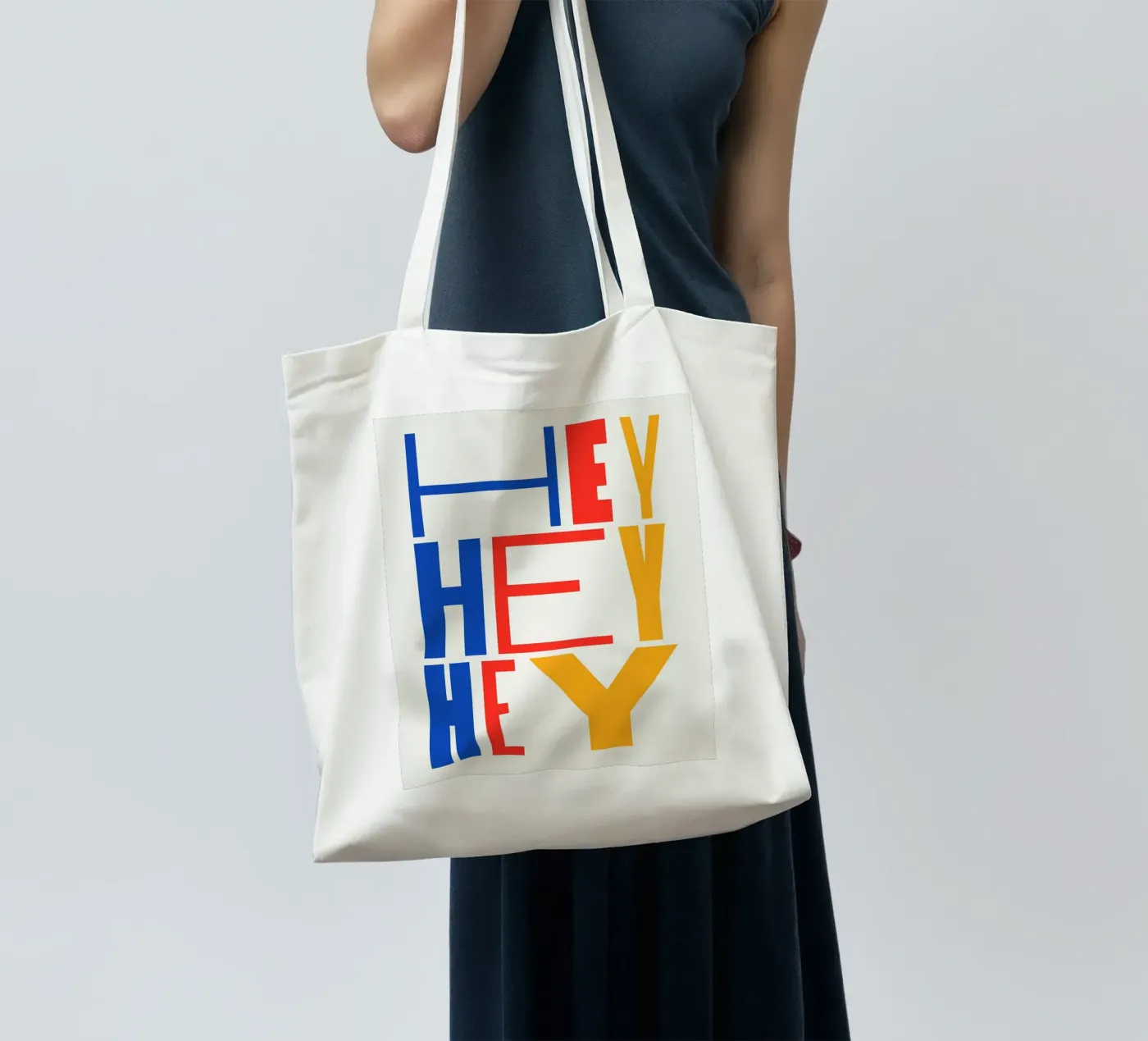 HEY tote bag by Mat Voyce
