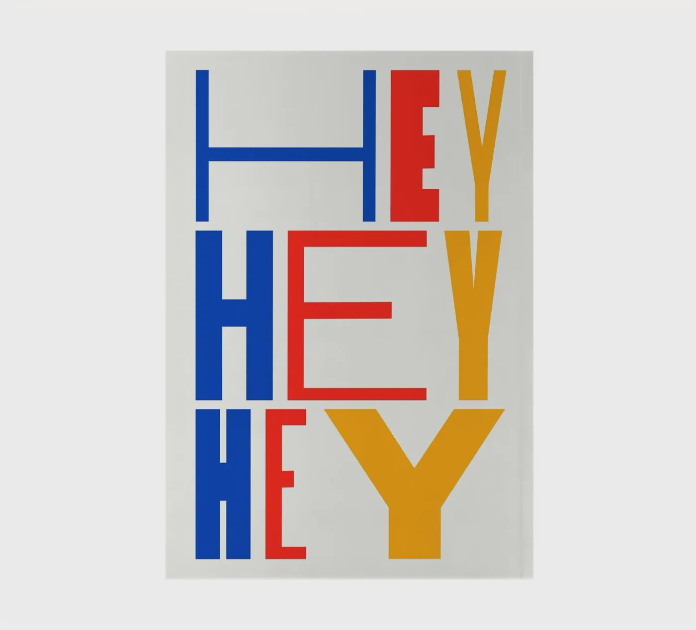 HEY notebook by Mat Voyce