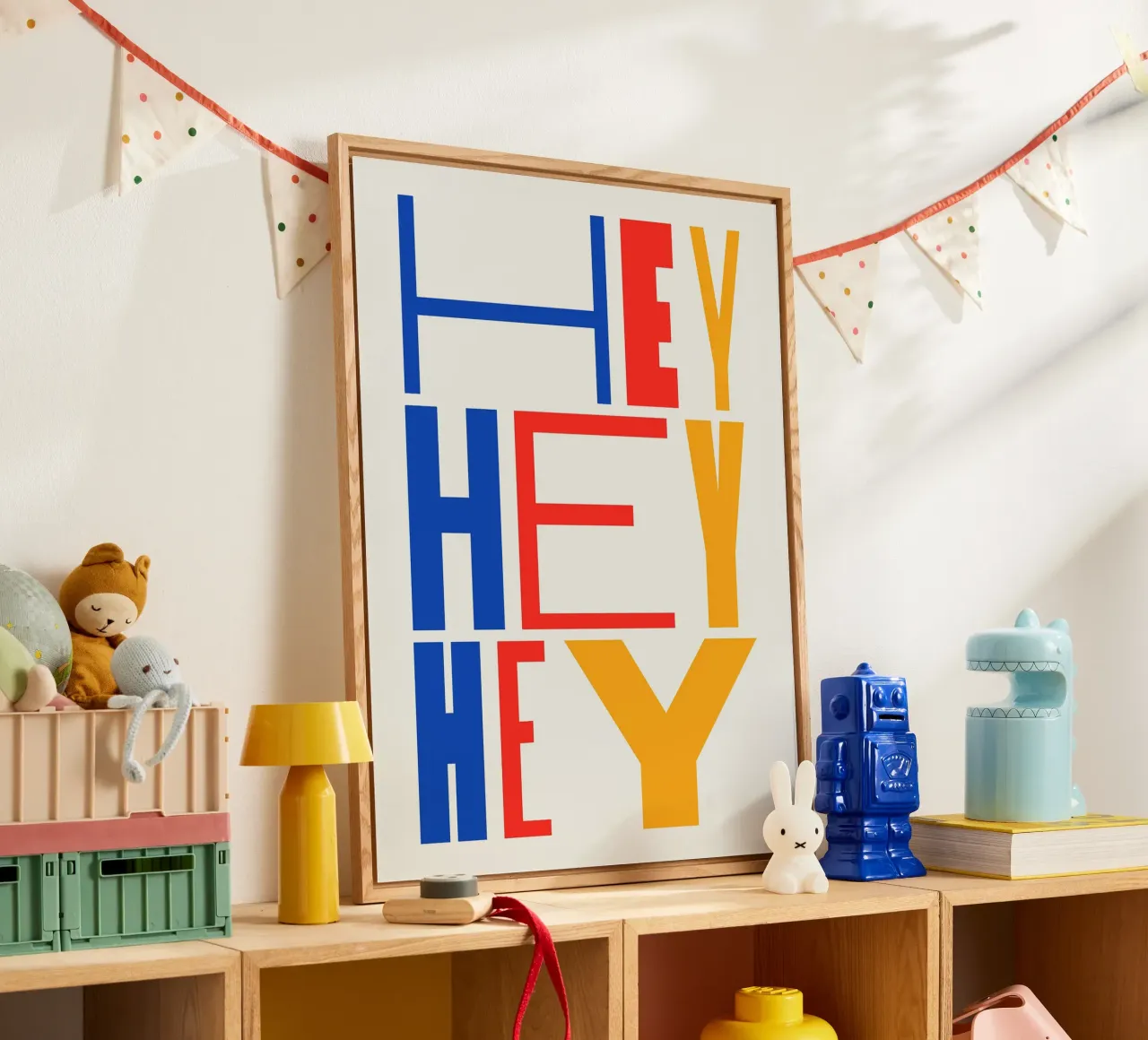 HEY plexiglas de Mat Voyce