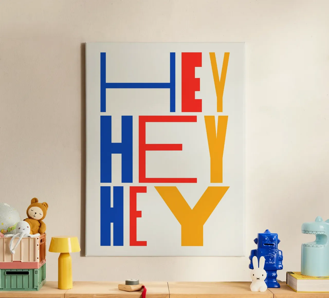 HEY canvas van Mat Voyce