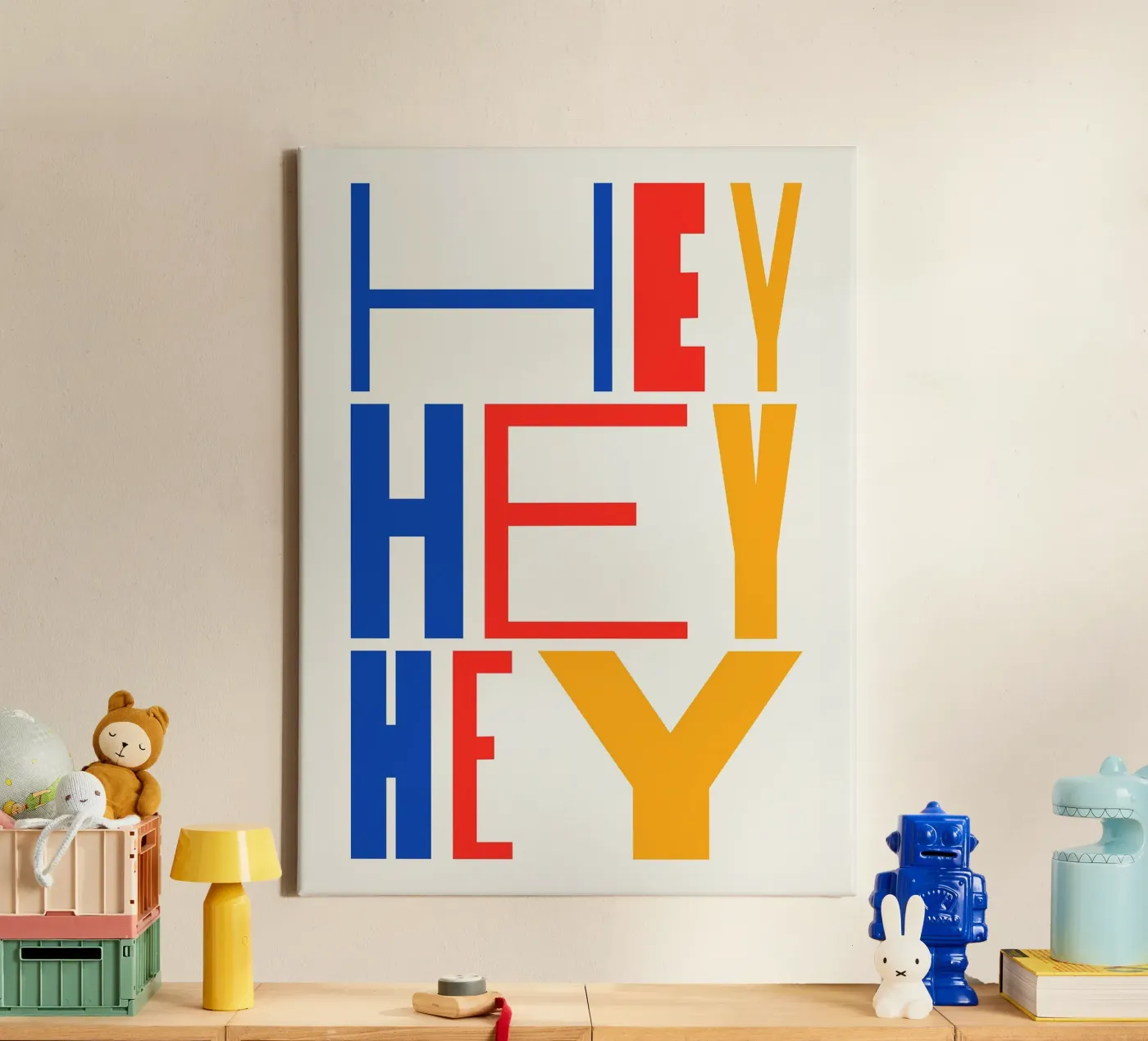 HEY canvas van Mat Voyce