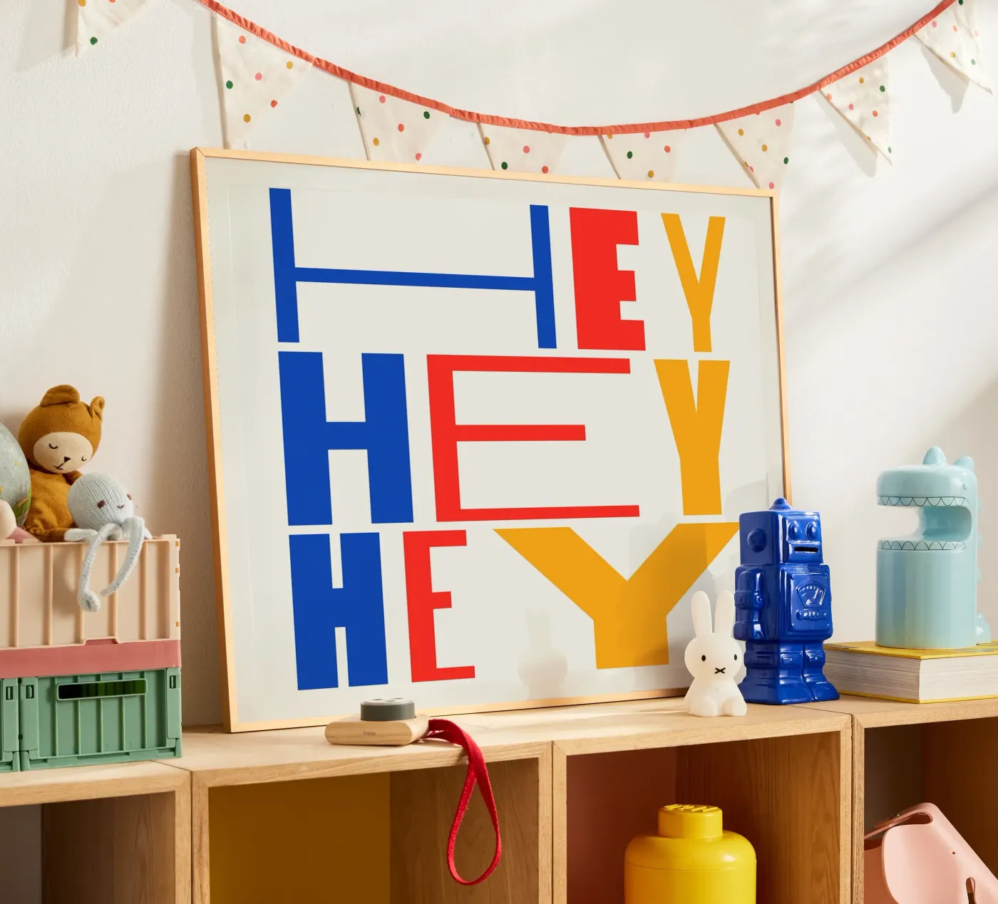 HEY poster de Mat Voyce