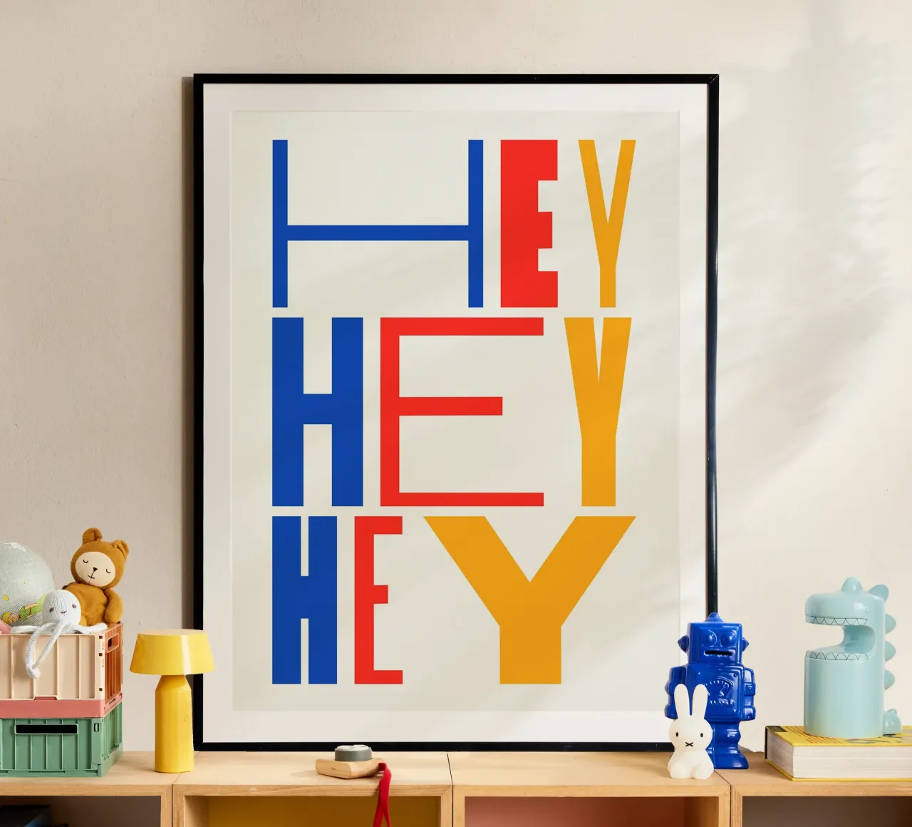 HEY poster da Mat Voyce