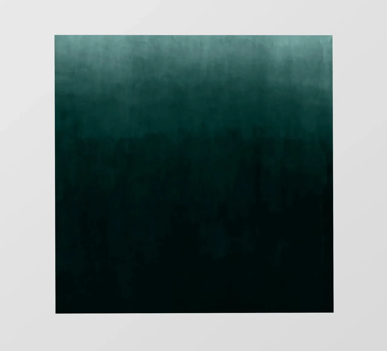 Diep smaragdgroen kleurverloop abstracte kunstdruk fotobehang van kookiepixel