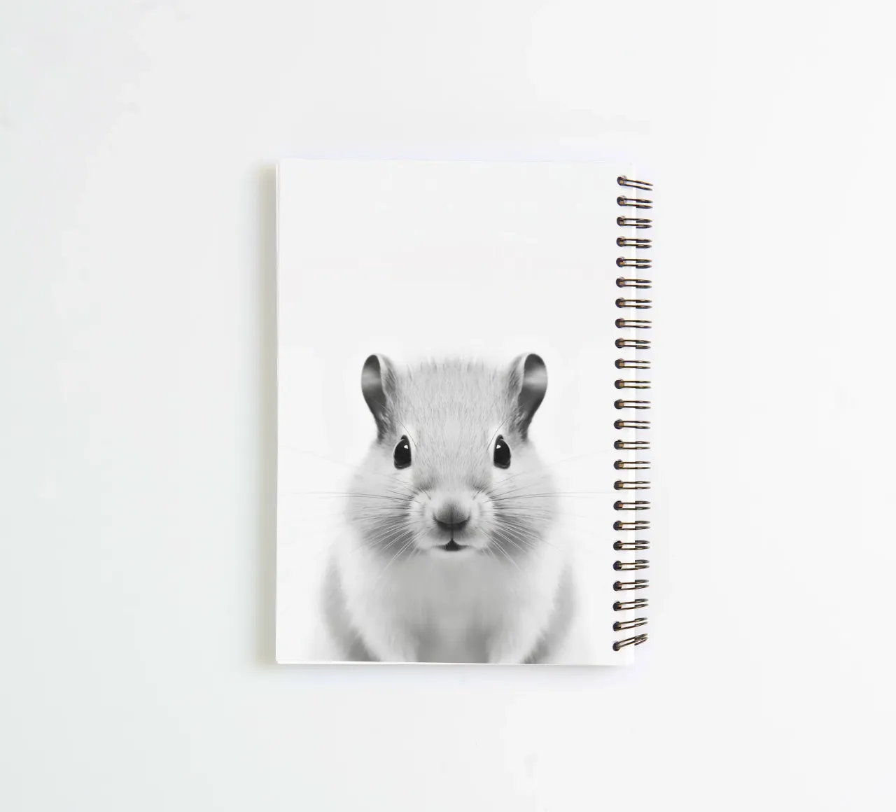 Nico Cute hamster spiral notebook by Carinaprint