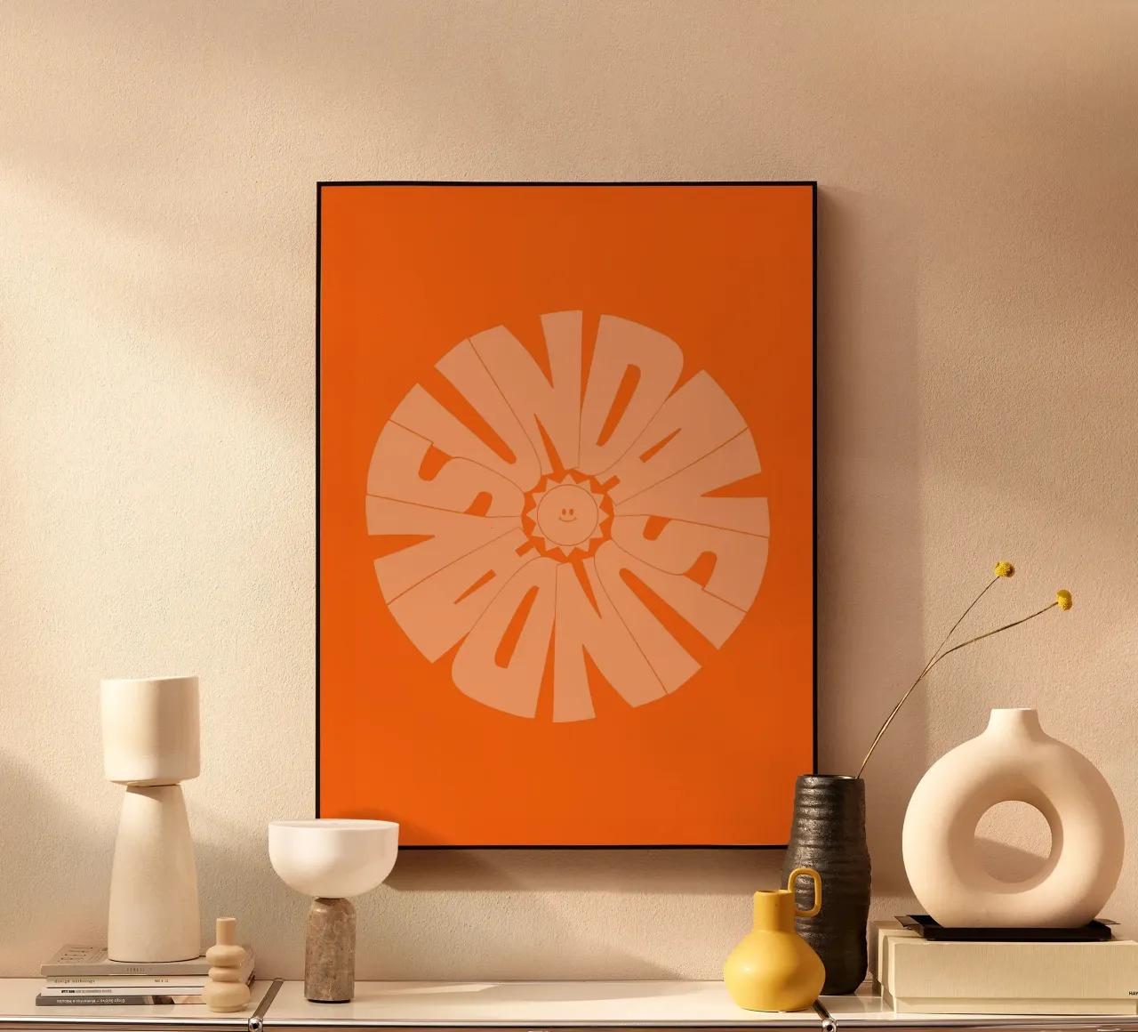 SUNDAY SUN plexiglass da Mat Voyce