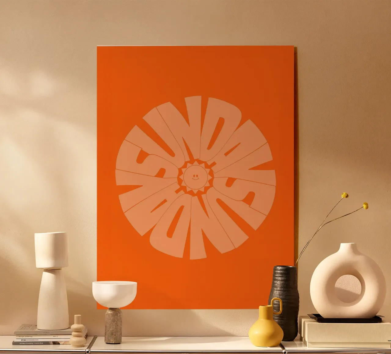 SUNDAY SUN plexiglass da Mat Voyce