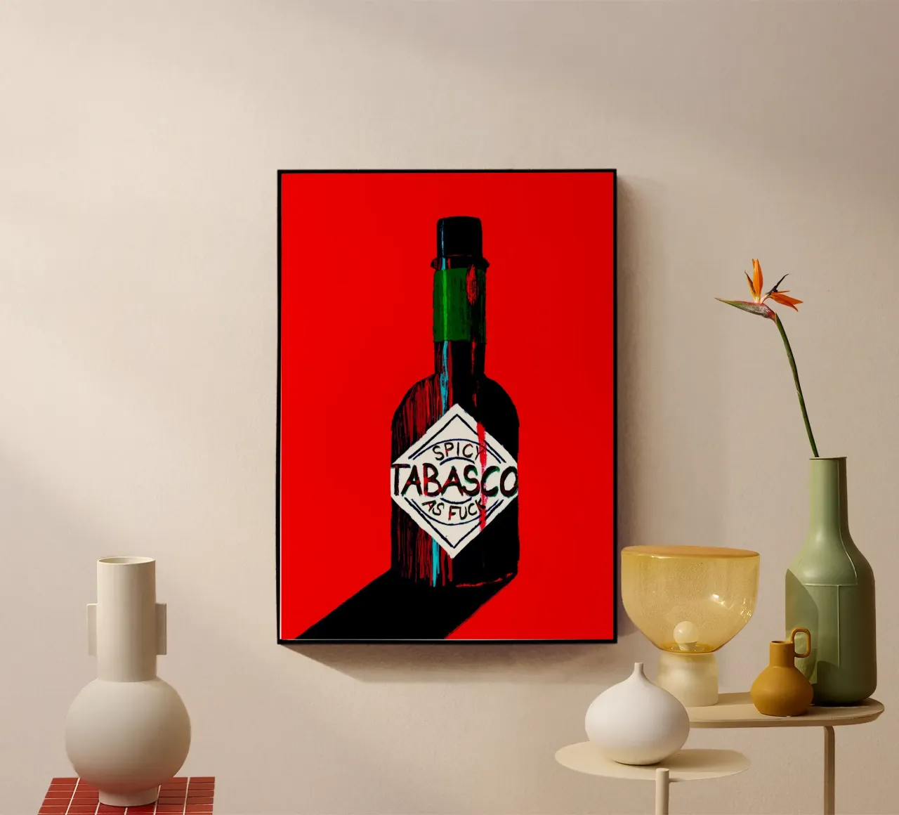 Hot Sauce plexiglass da DIGIDAVID
