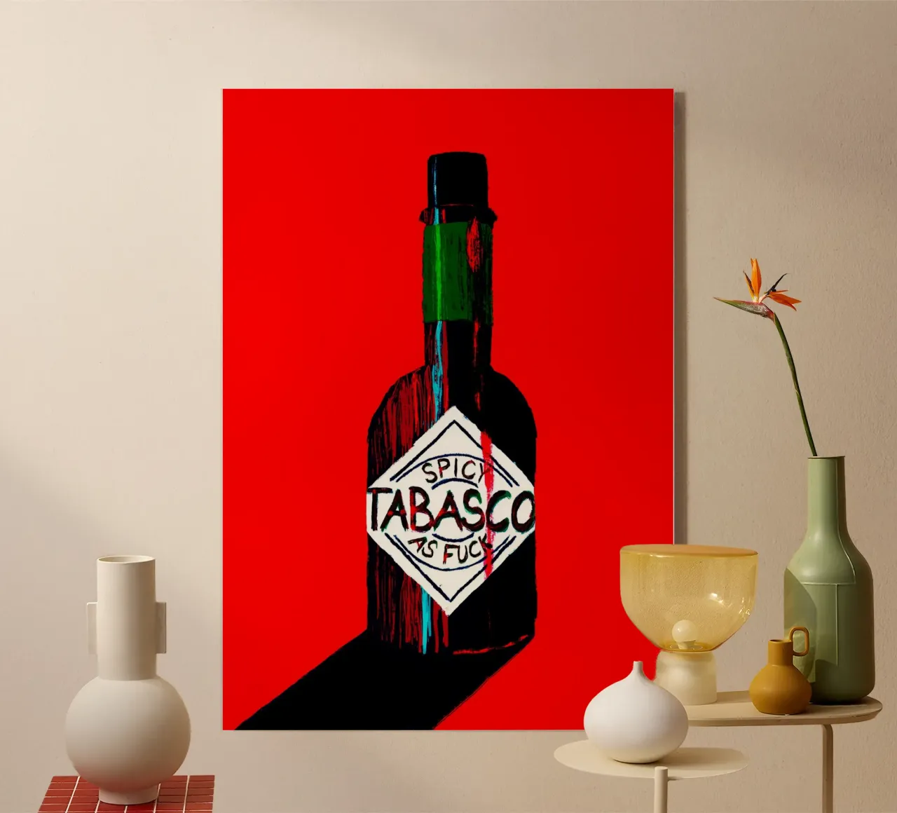 Hot Sauce plexiglass da DIGIDAVID