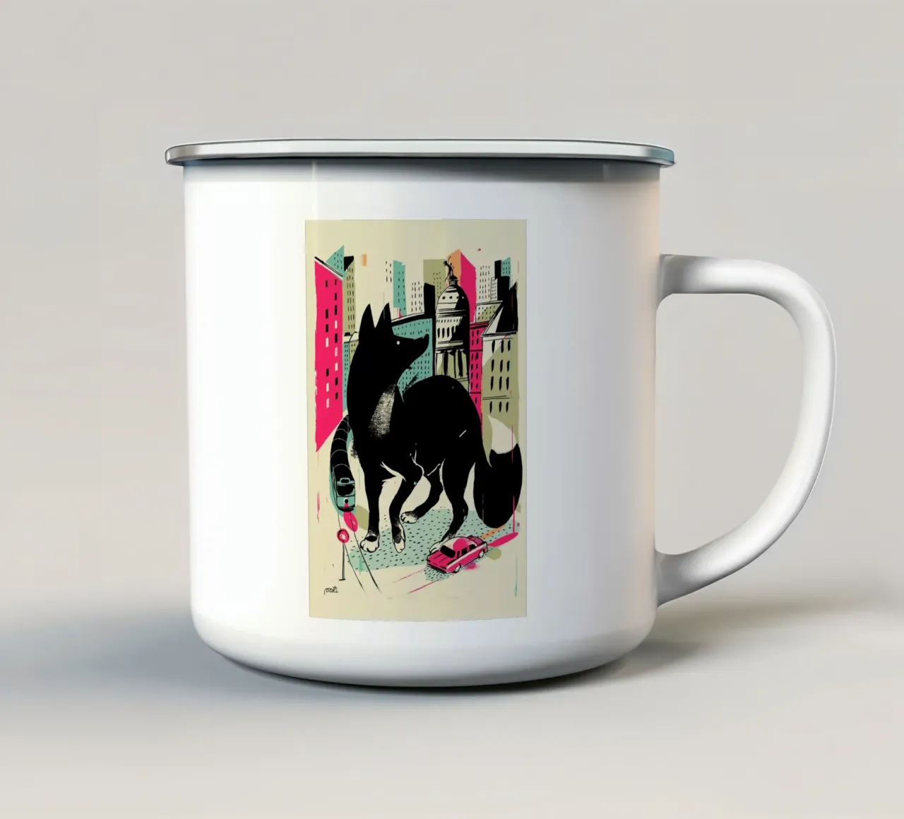 Giants Zorro tazza in smalto da Pietari Posti