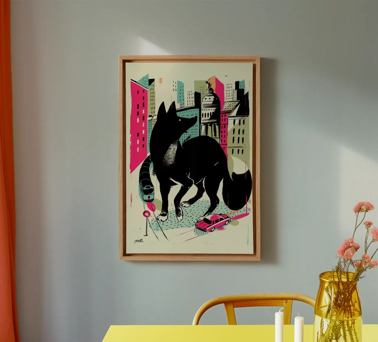 Giants Zorro canvas by Pietari Posti