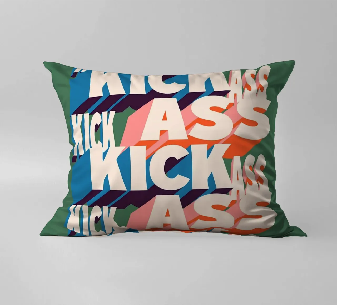 KICK ASS cuscino da Mat Voyce