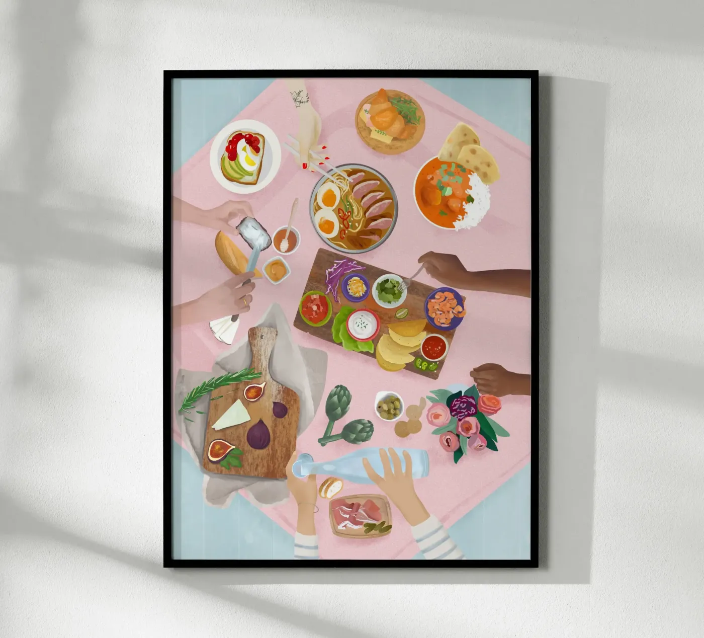 International Brunch poster da PetrArts