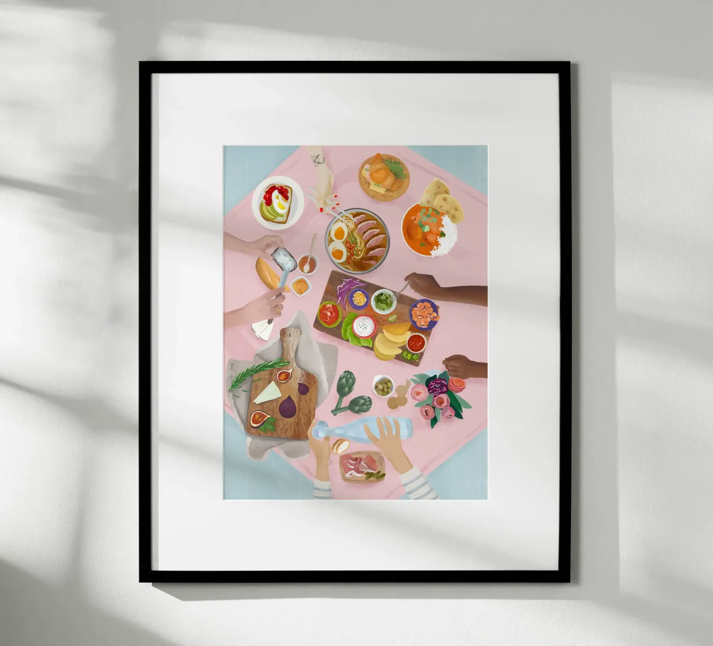 International Brunch poster da PetrArts