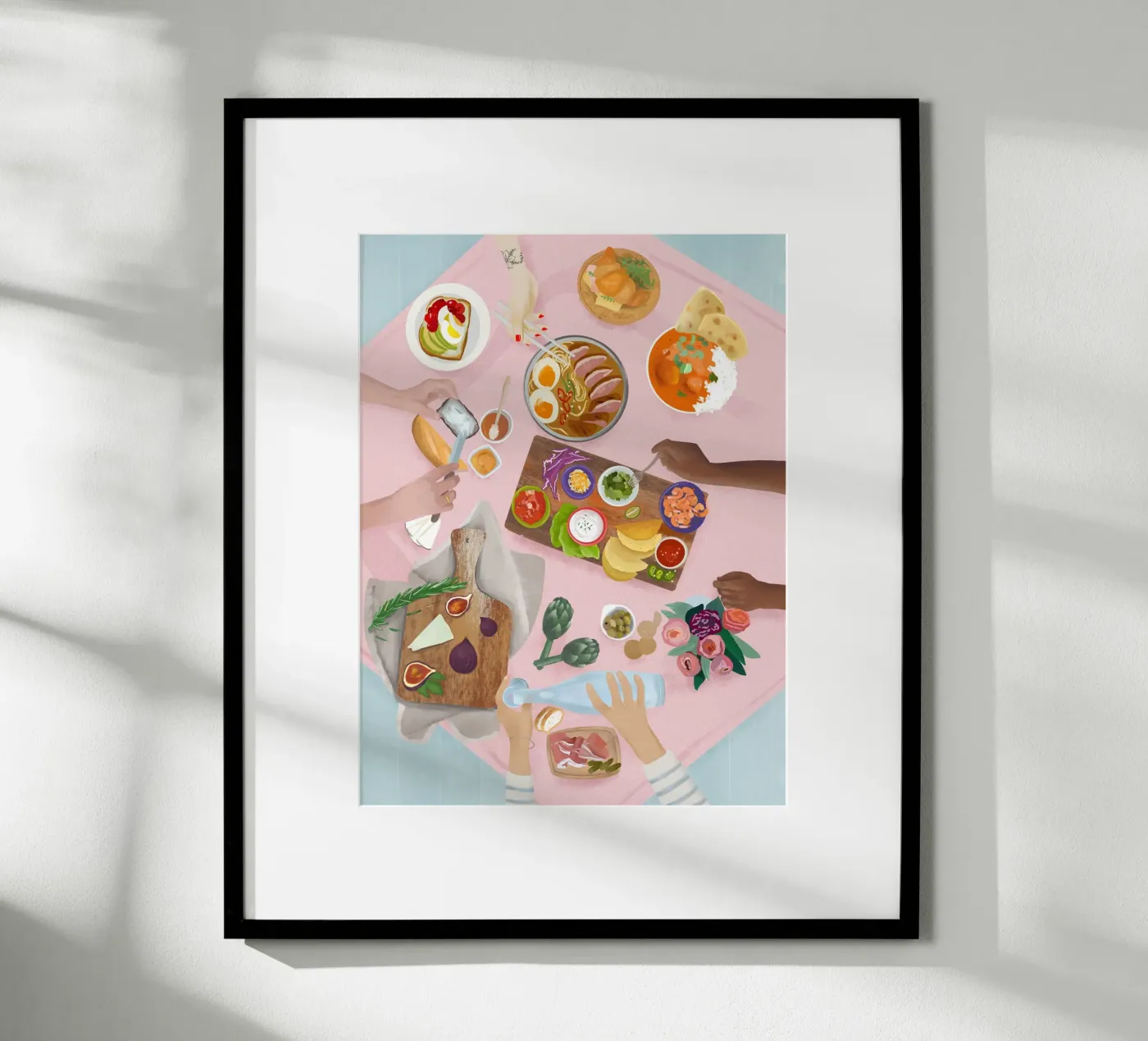 International Brunch poster da PetrArts