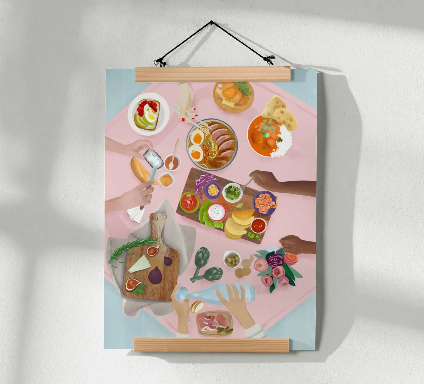 International Brunch poster da PetrArts