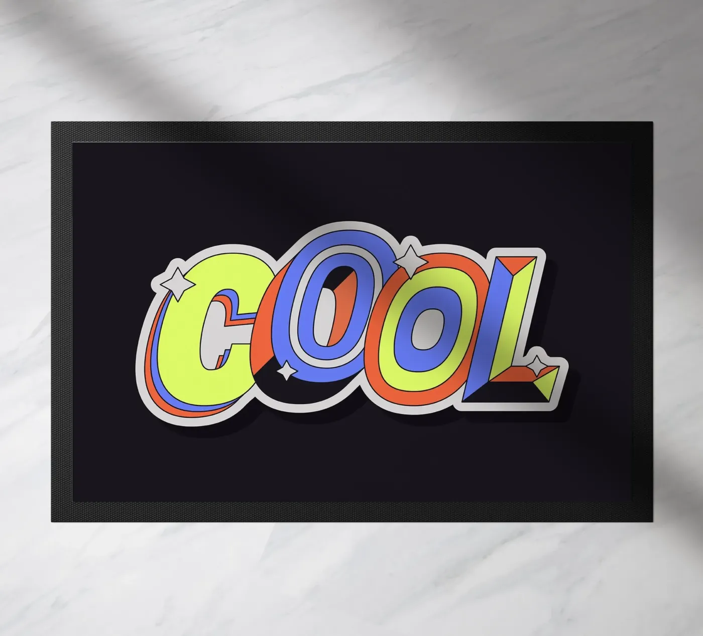 COOL doormat by Mat Voyce