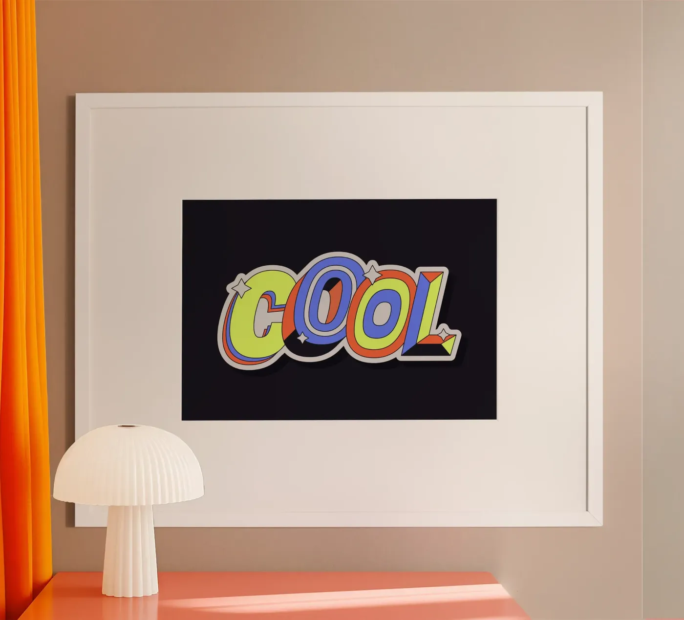 COOL poster de Mat Voyce