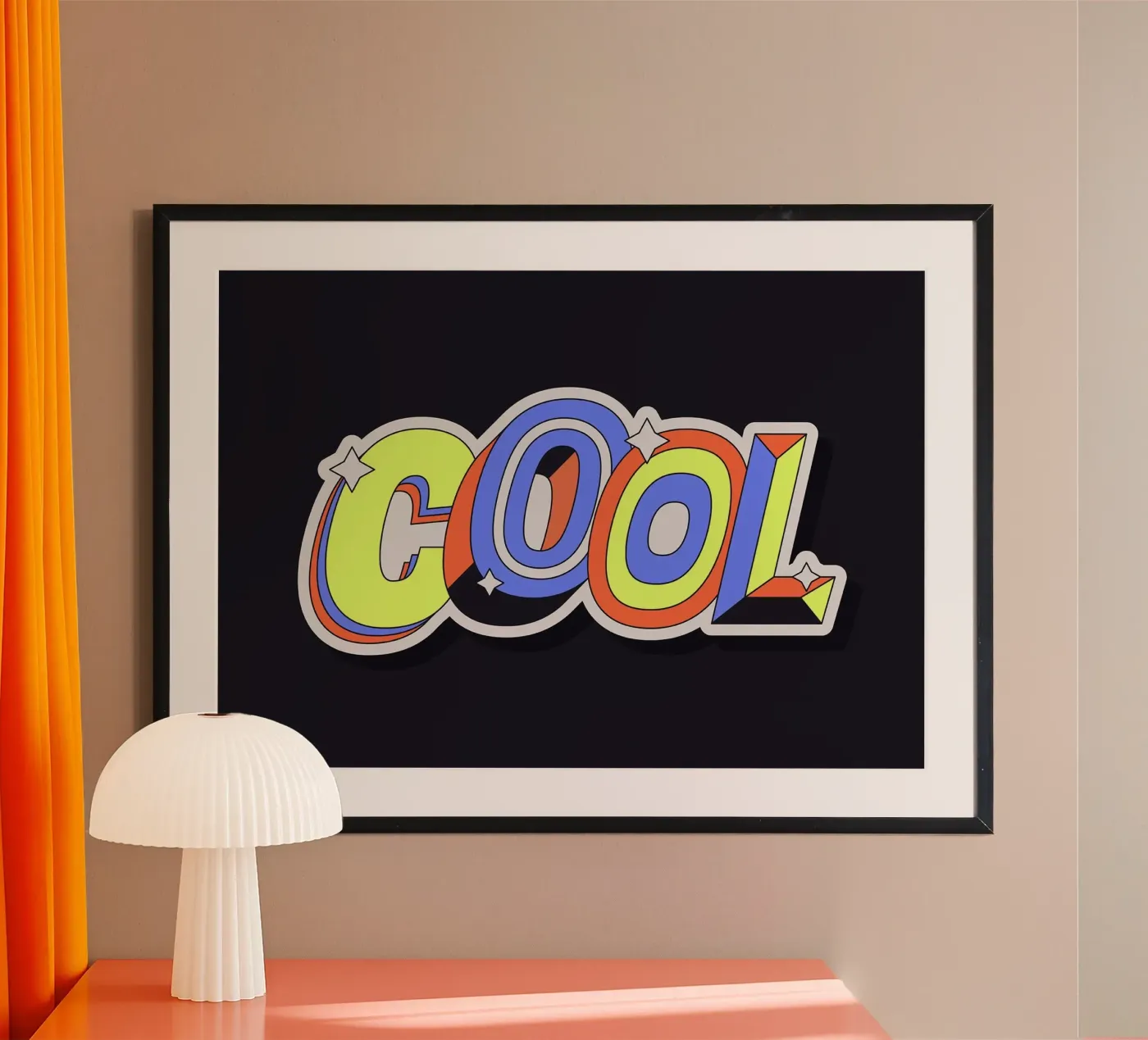 COOL poster de Mat Voyce