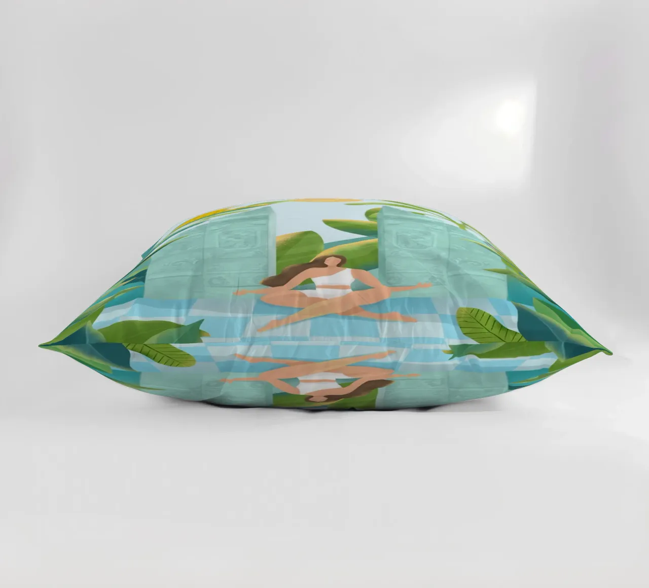 Jungle Zen cuscino da PetrArts