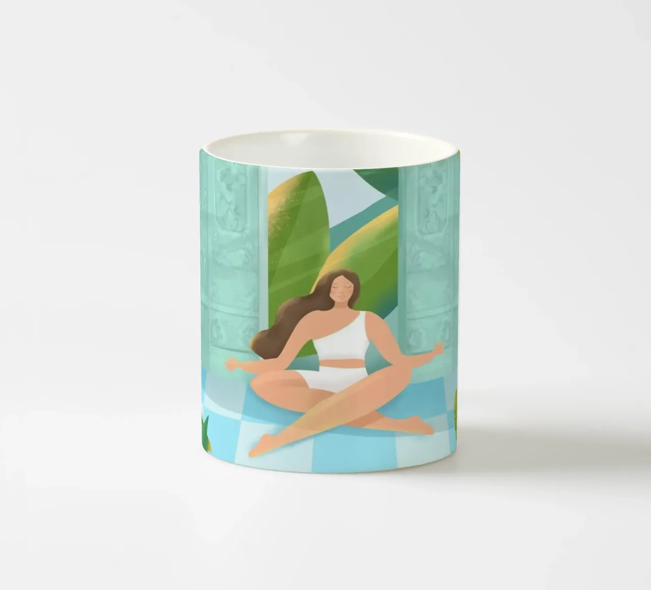 Jungle Zen tazza in ceramica da PetrArts