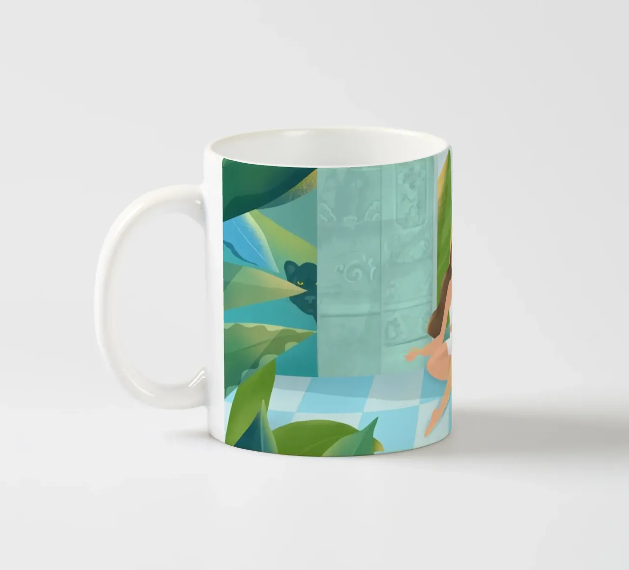 Jungle Zen tazza in ceramica da PetrArts