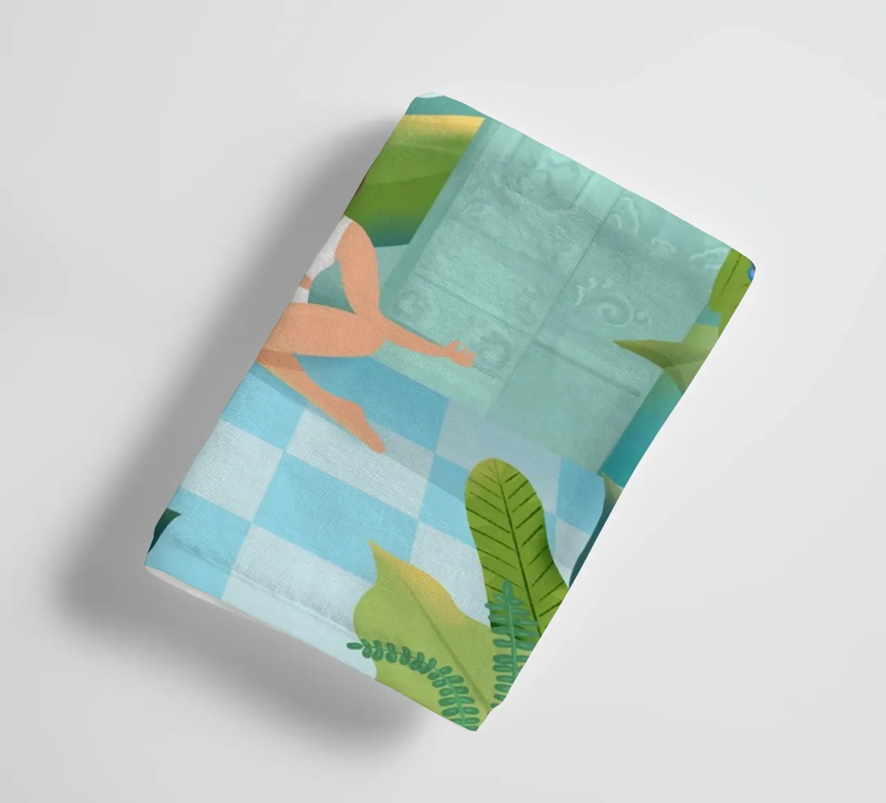 Jungle Zen asciugamano da bagno da PetrArts