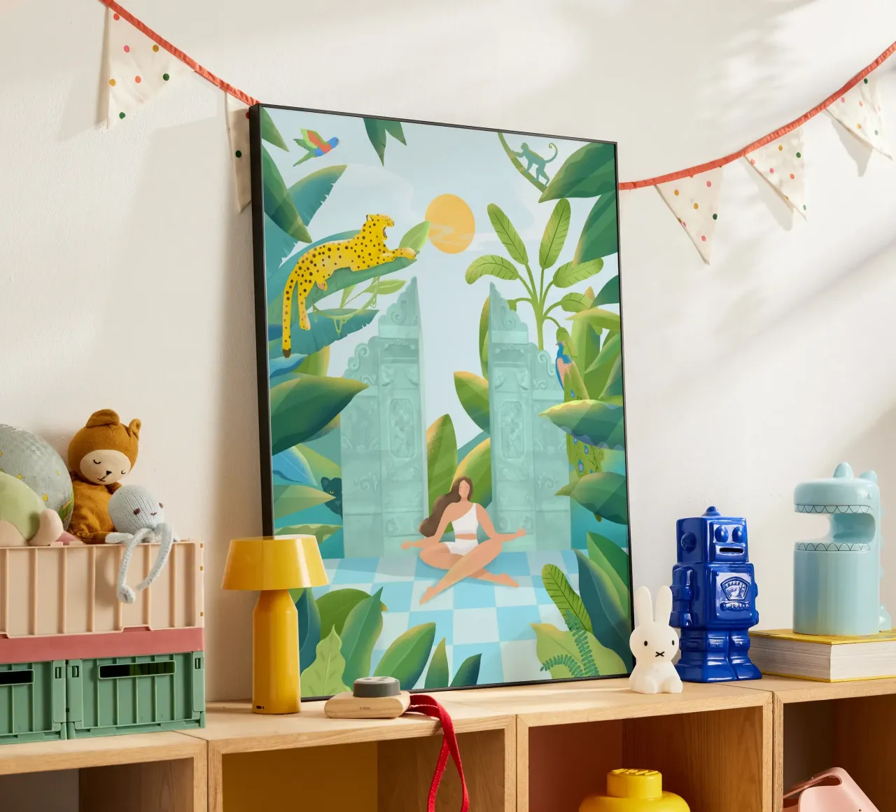 Jungle Zen alluminio dibond da PetrArts
