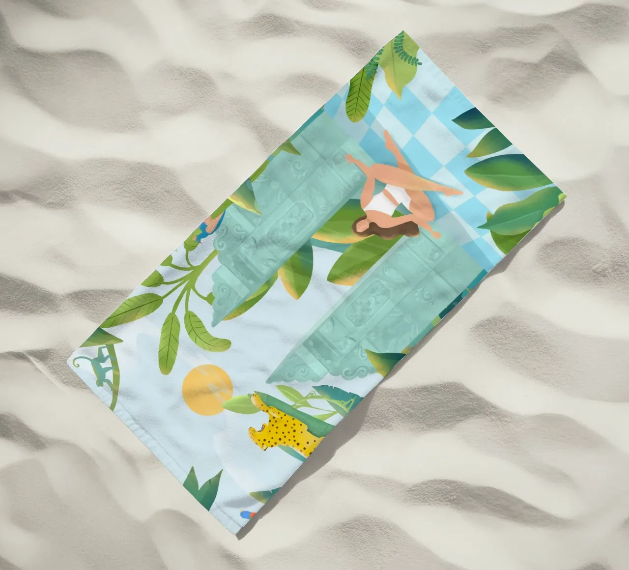 Jungle Zen telo mare da PetrArts