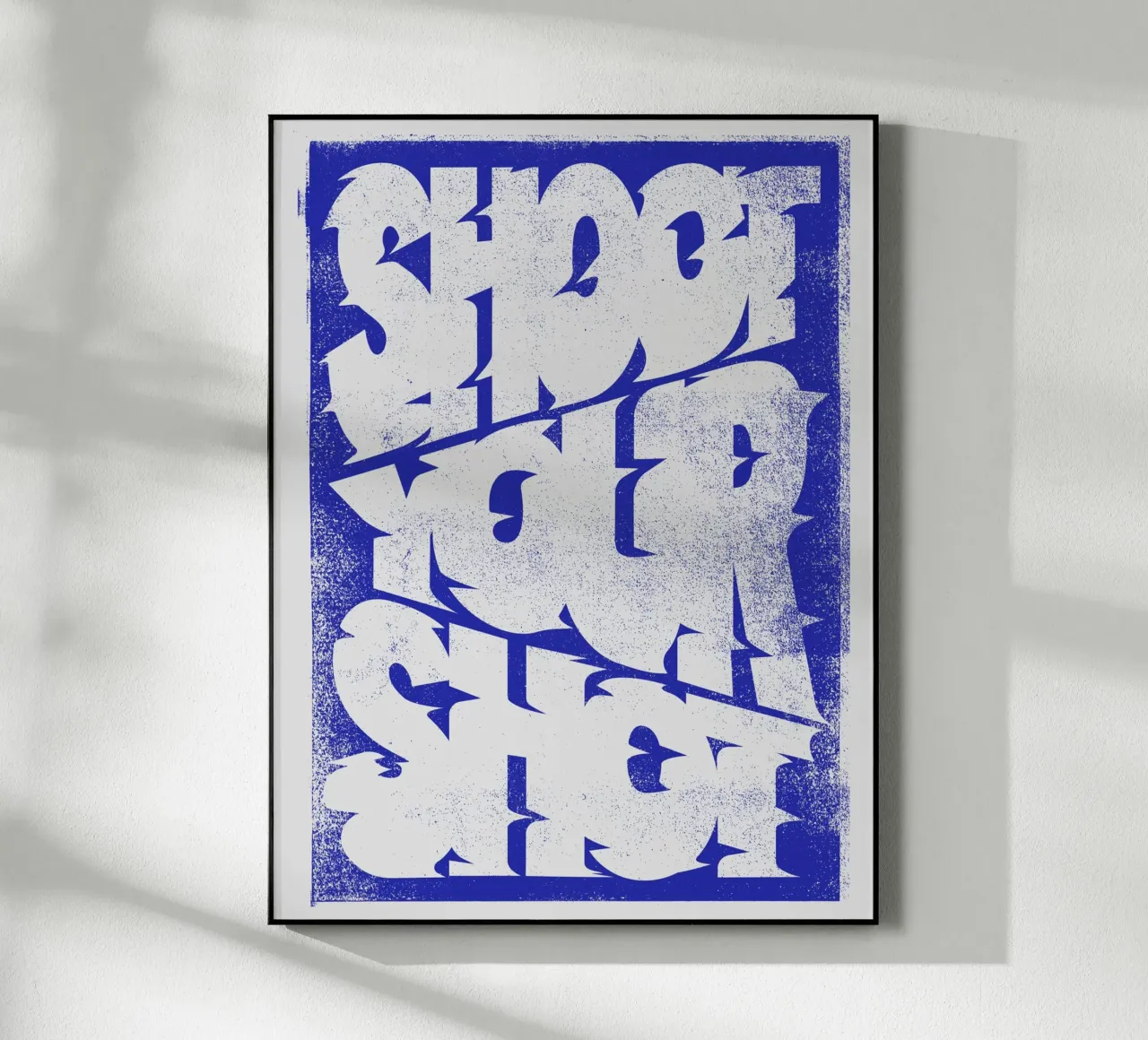 Shoot Your Shot plexiglass da Mat Voyce