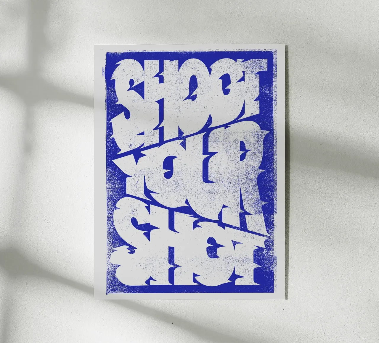 Shoot Your Shot plexiglass da Mat Voyce