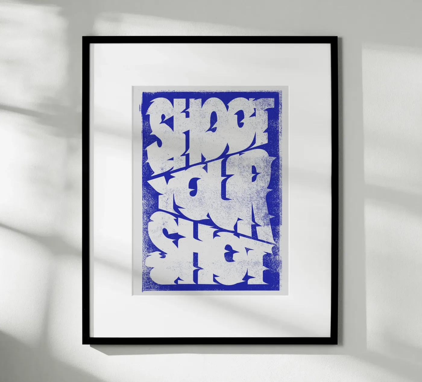 Shoot Your Shot poster da Mat Voyce