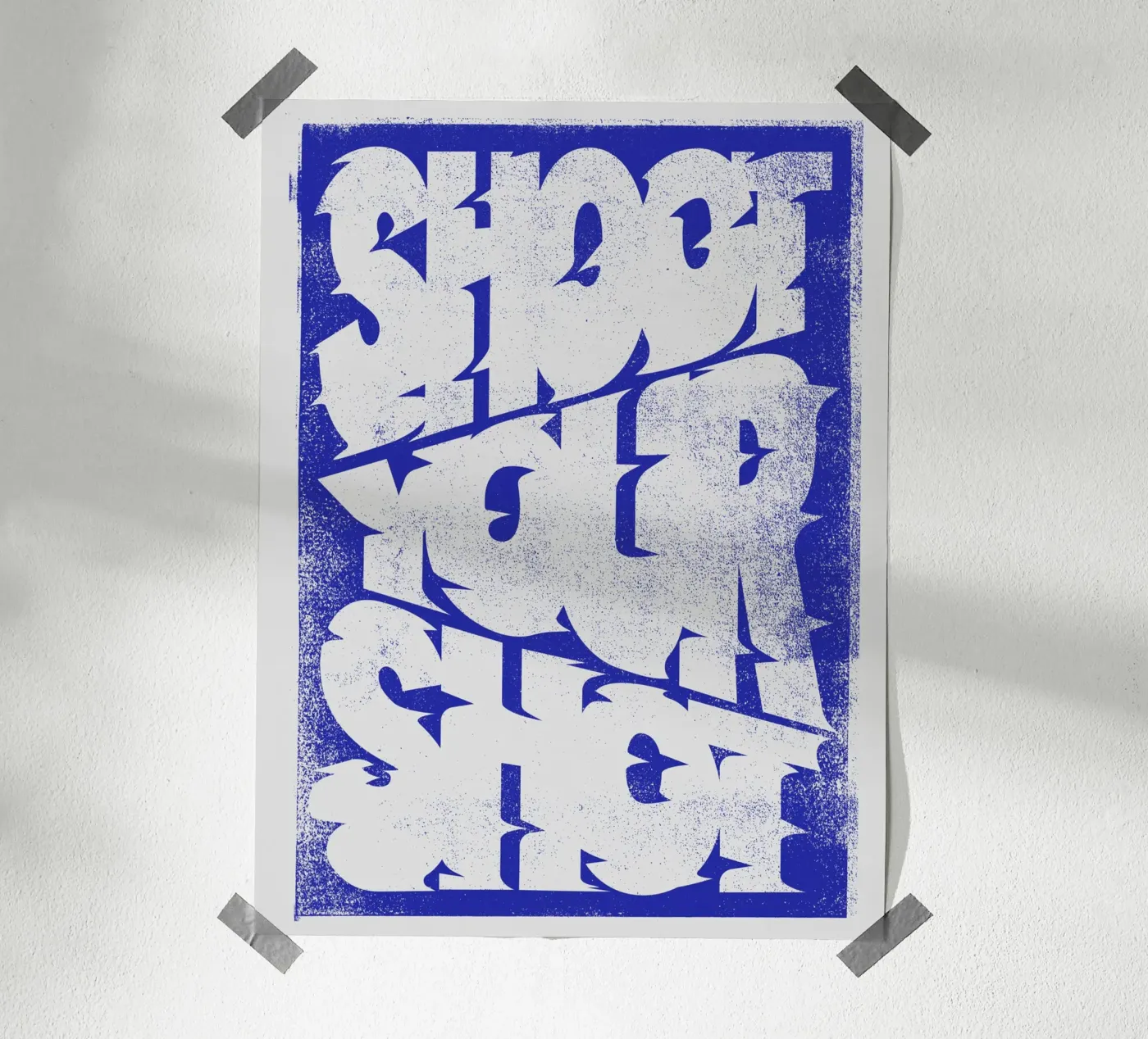 Shoot Your Shot poster da Mat Voyce
