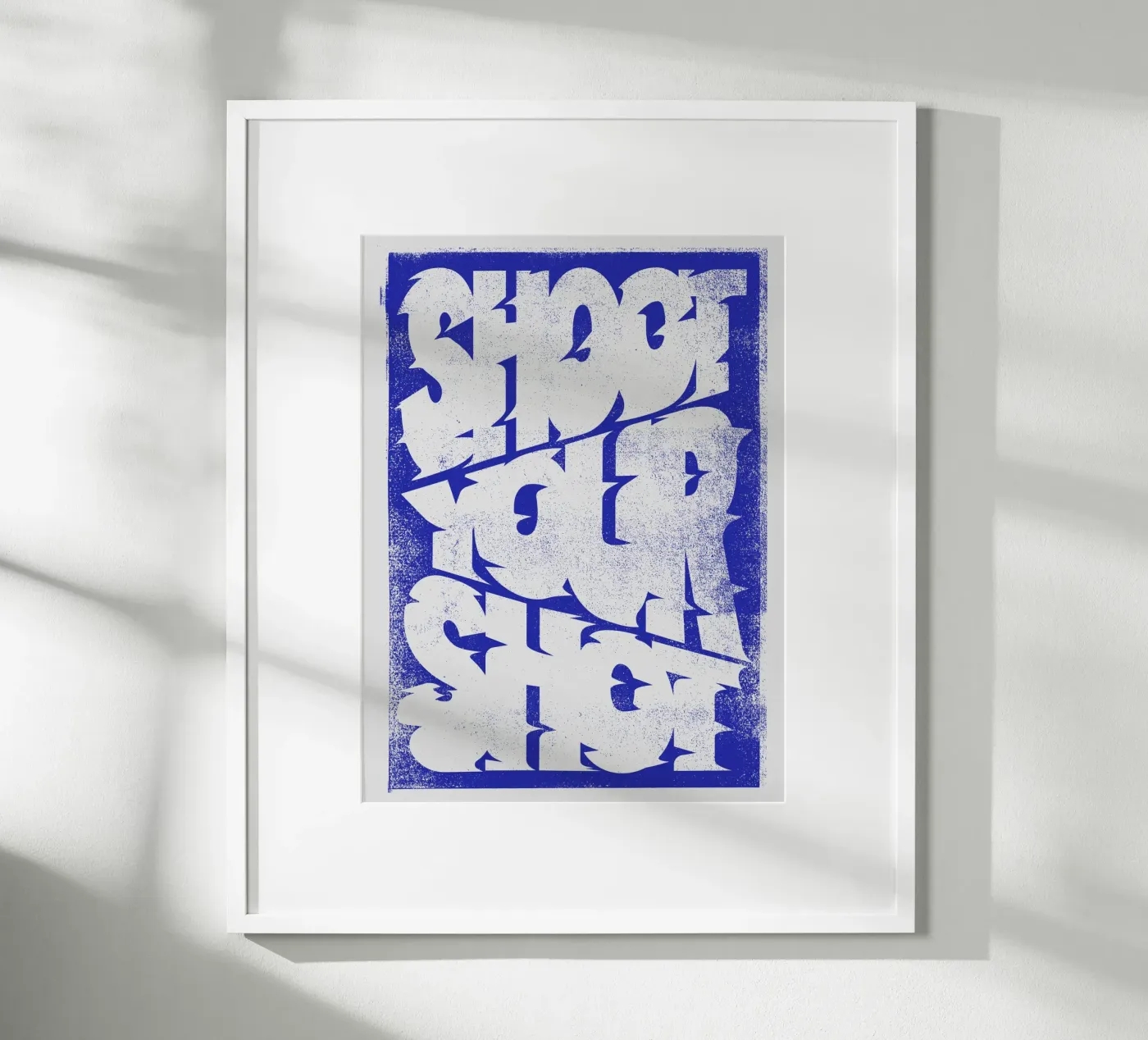 Shoot Your Shot poster da Mat Voyce