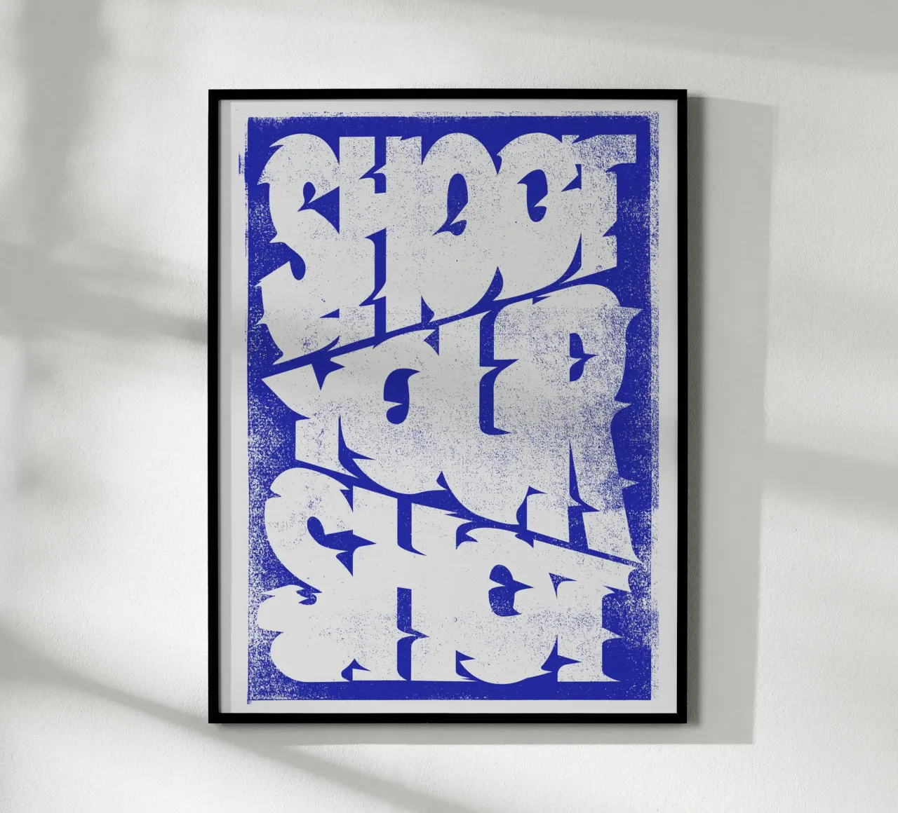 Shoot Your Shot carta hahnemühle da Mat Voyce
