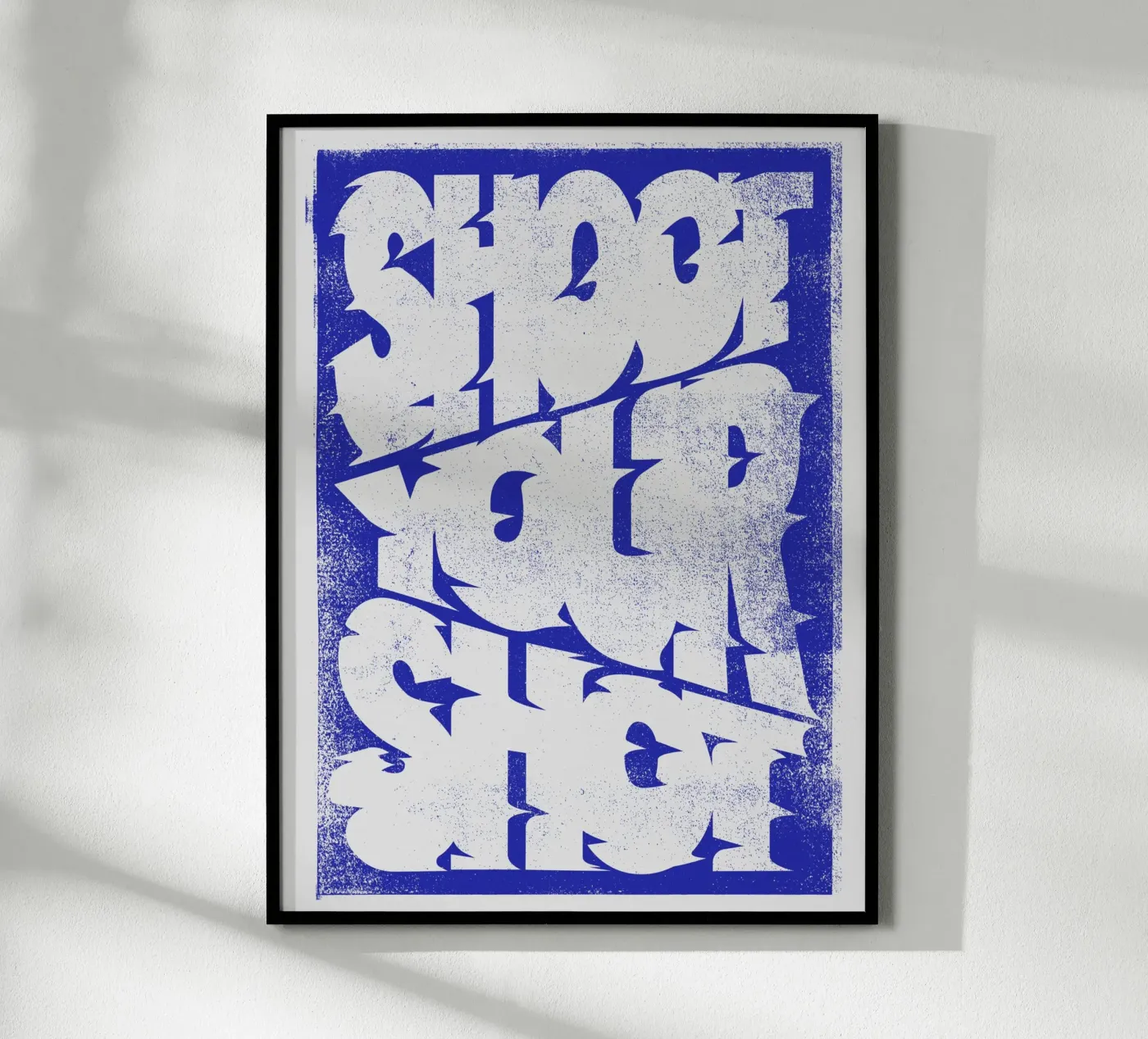 Shoot Your Shot poster da Mat Voyce