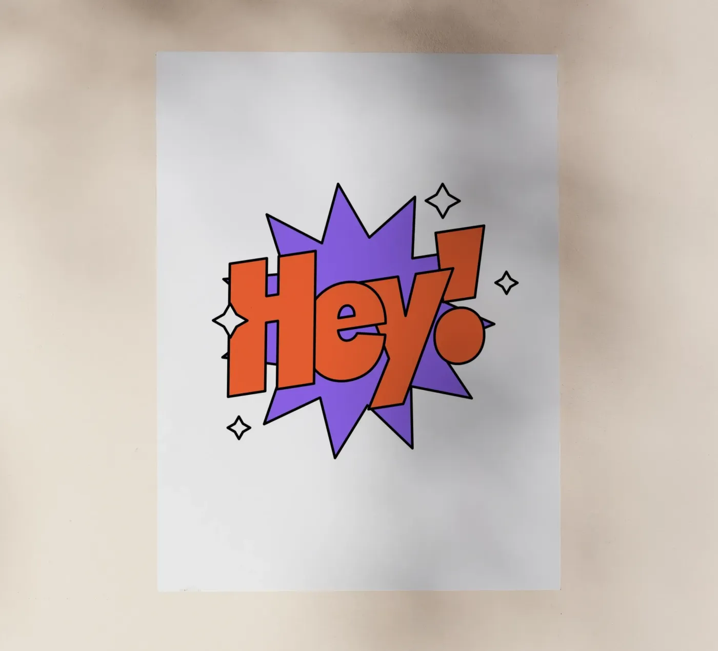 Hey! pellicola backlit da Mat Voyce