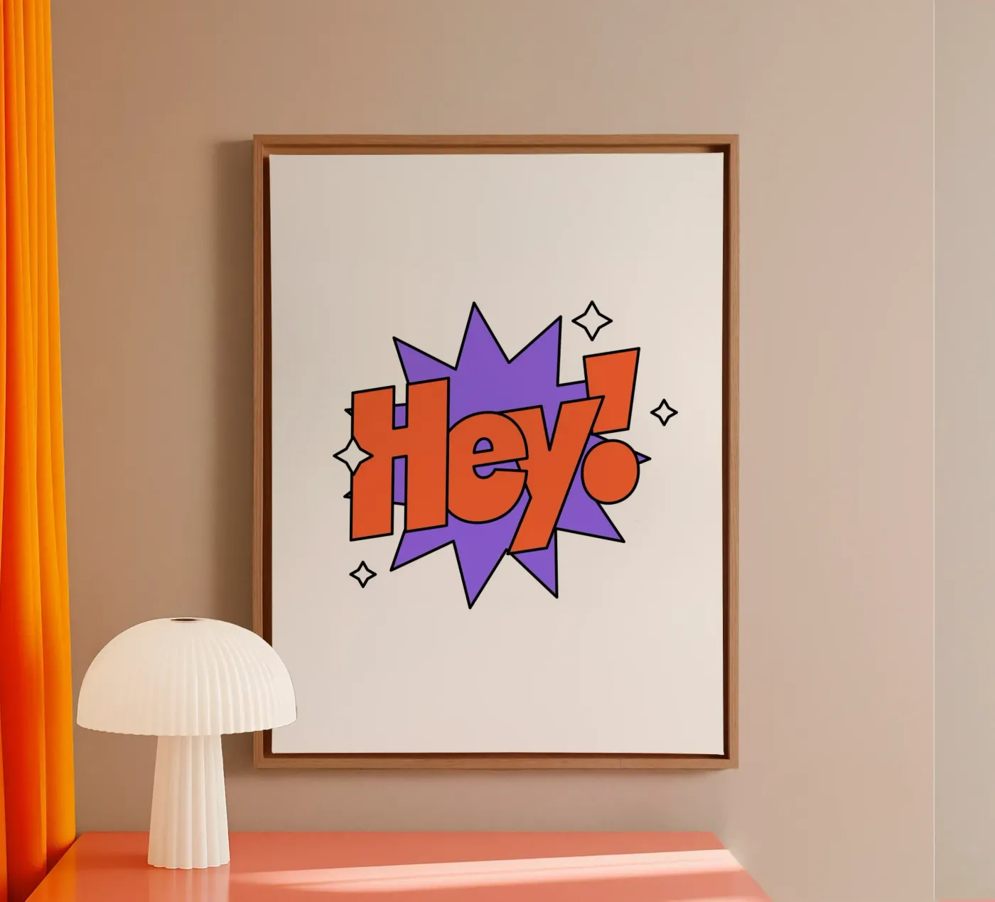 Hey! tela da Mat Voyce