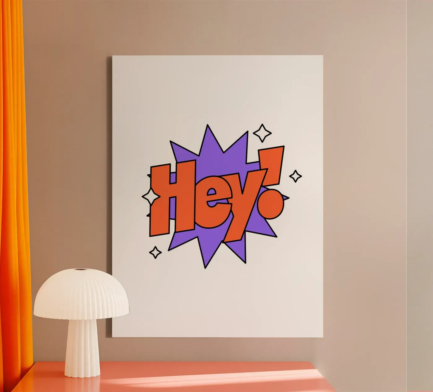 Hey! tela da Mat Voyce