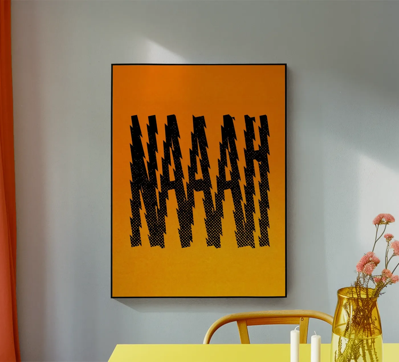 NAAAH Acryl-Glas von Mat Voyce