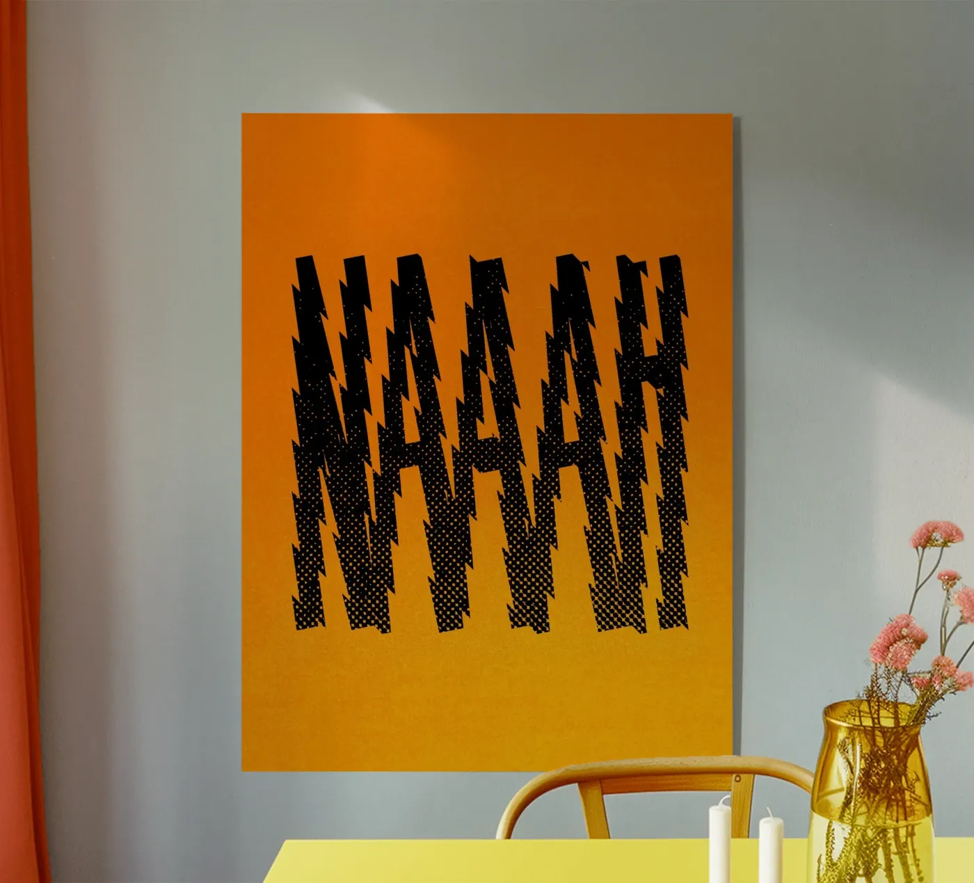 NAAAH Acryl-Glas von Mat Voyce