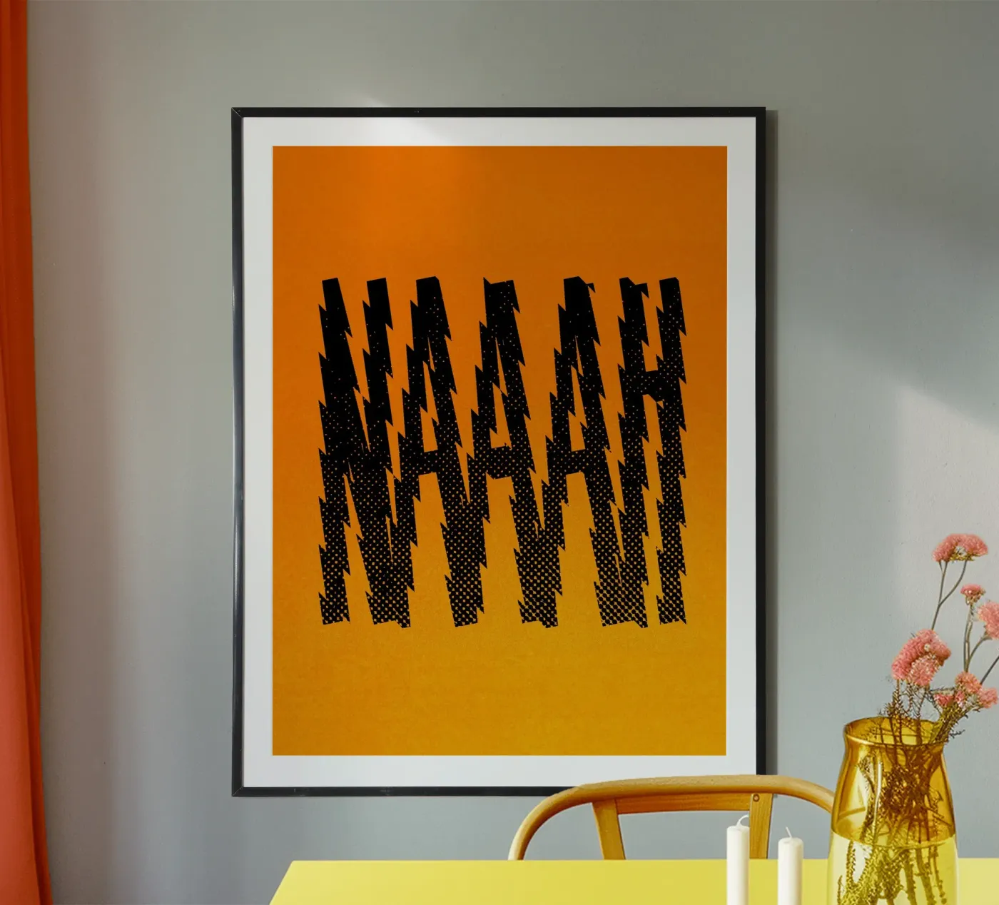 NAAAH poster da Mat Voyce