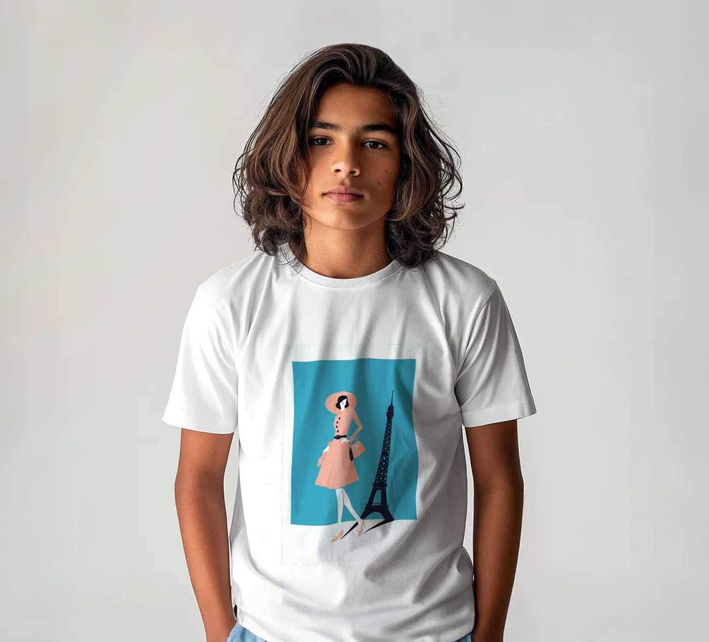 Paris t-shirt bambini da Pietari Posti