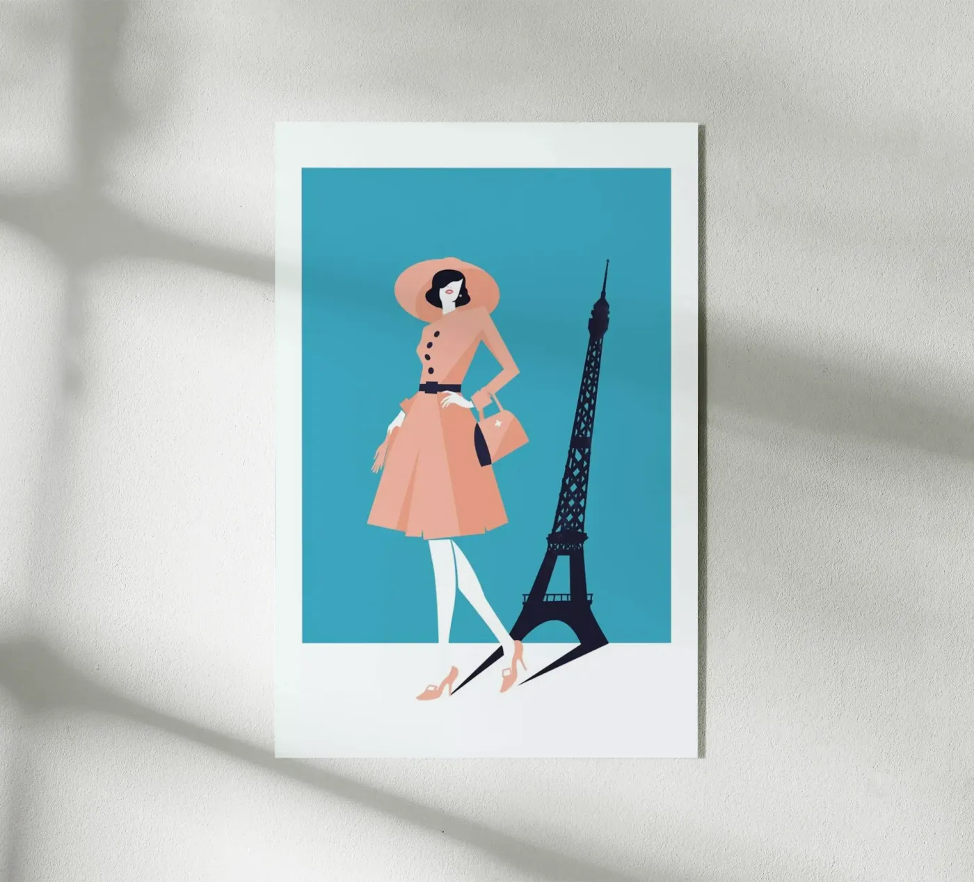 Paris acryl van Pietari Posti