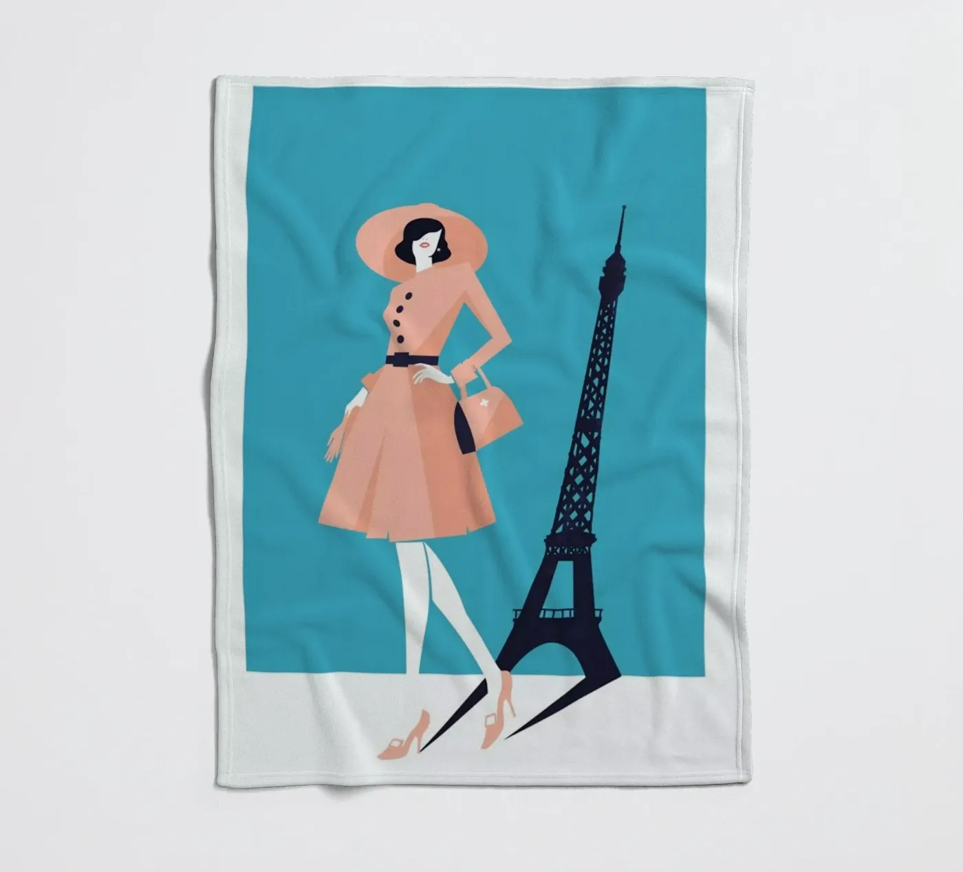 Paris Fleecedecke von Pietari Posti