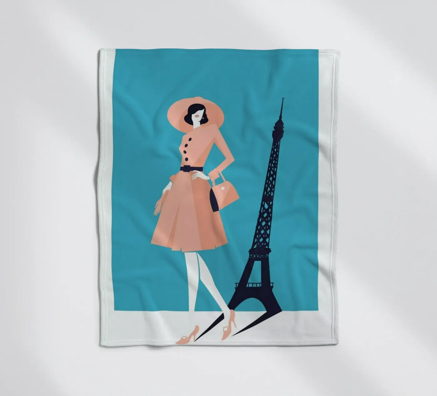 Paris Fleecedecke von Pietari Posti