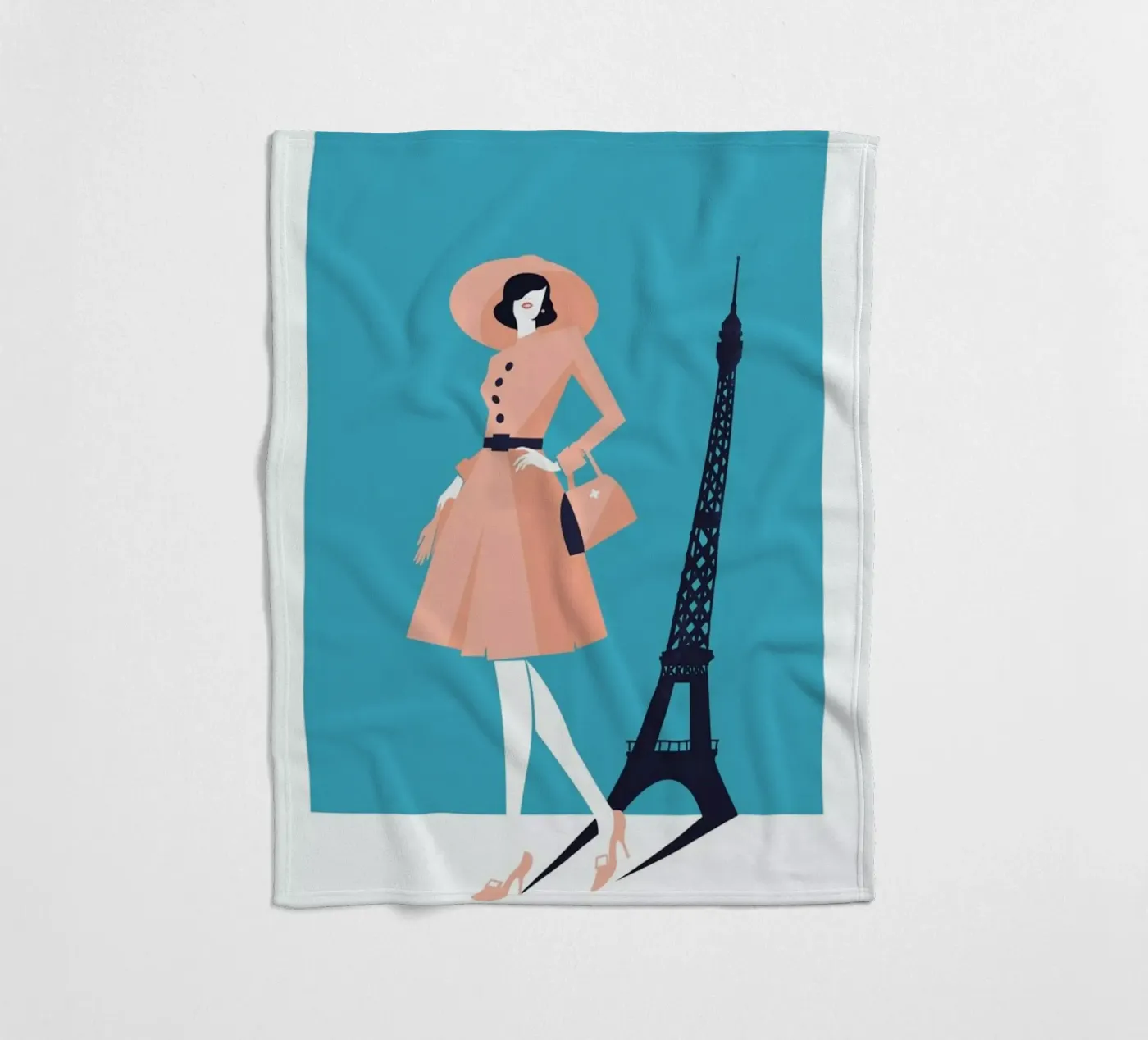 Paris Fleecedecke von Pietari Posti