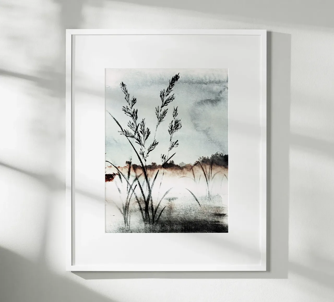 Japan Harmony No 4 poster con telaio in plastica da treechild