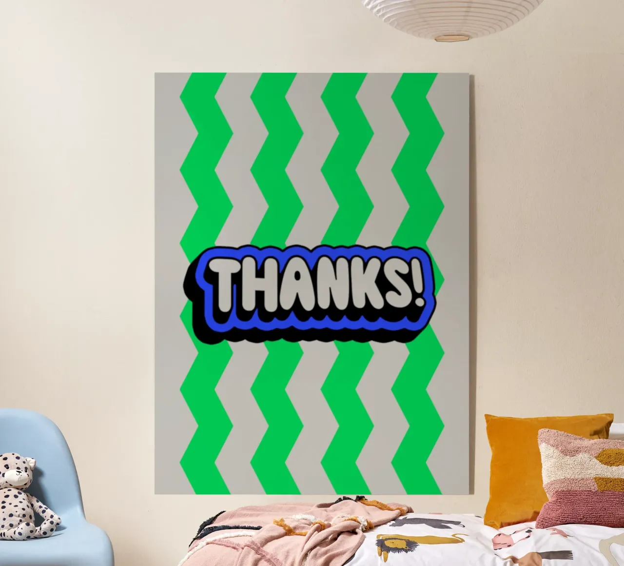 THANKS! acrylic glass by Mat Voyce